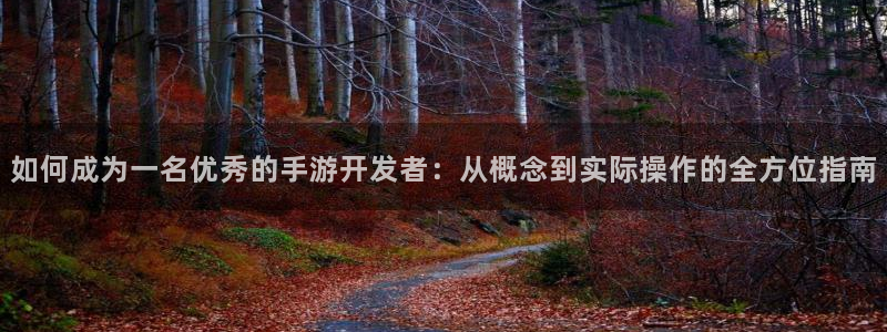 巅峰国际app：如何成为一名优秀的手游开发者：从概念到实际操