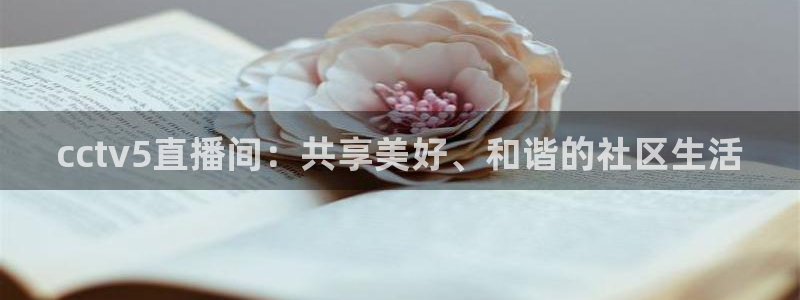 五星体育三打一：cctv5直播间：共享美好、和谐的社区生活