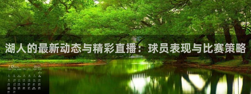 李兵 五星体育：湖人的最新动态与精彩直播：球员表现与比赛策略